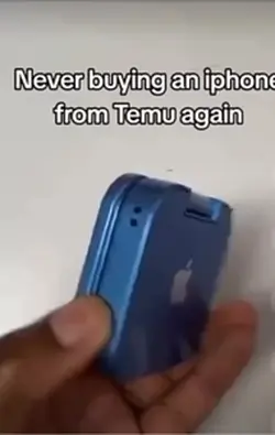 iPhone from temu 
