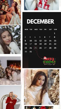 Dec photos calendar 