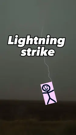 Lightning strike