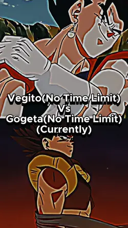 Vegito vs Gogeta