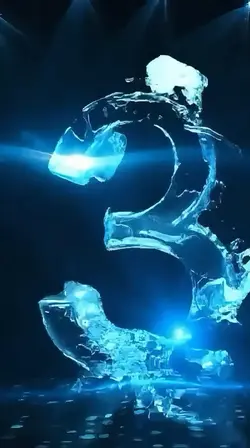 Numbers in water AI