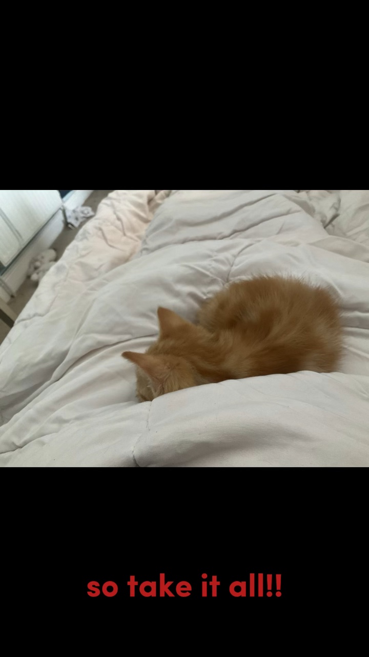 so take it all!! 