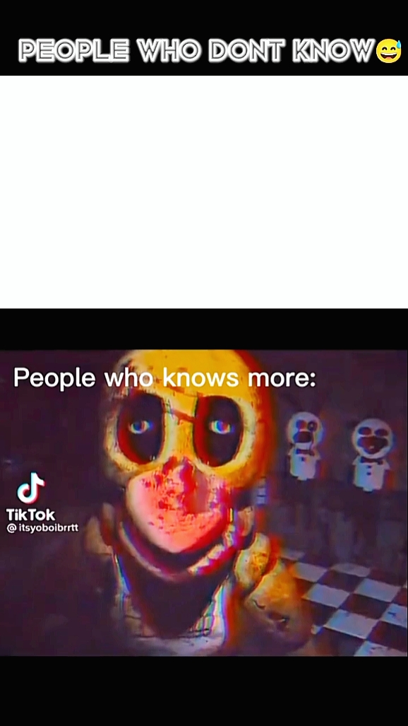u dont know