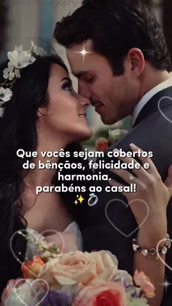 Parabéns ao casal