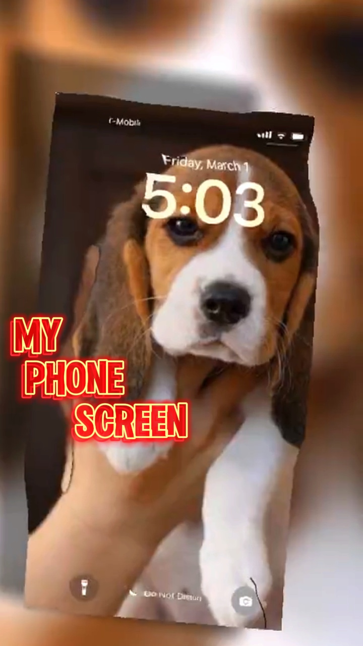 My phone screen 