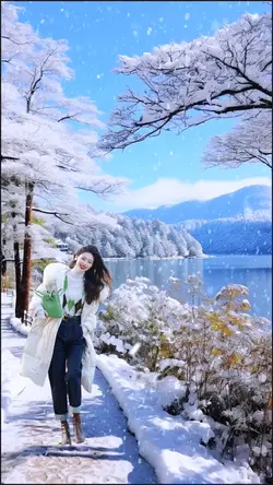 Snow scene