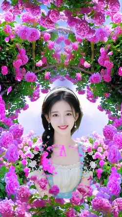 Among the Flowers