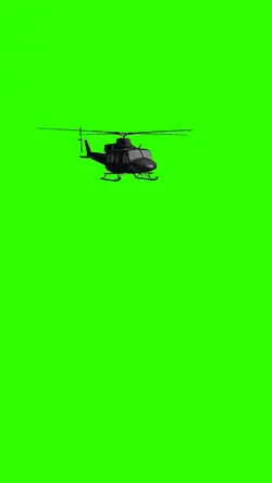 helicóptero passando