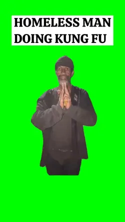 HOMELESS MAN KUNG FU