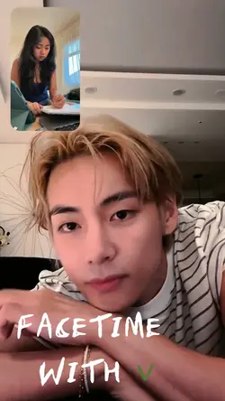 FACETIME WITH V ☆