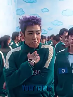 Free edit Squid game