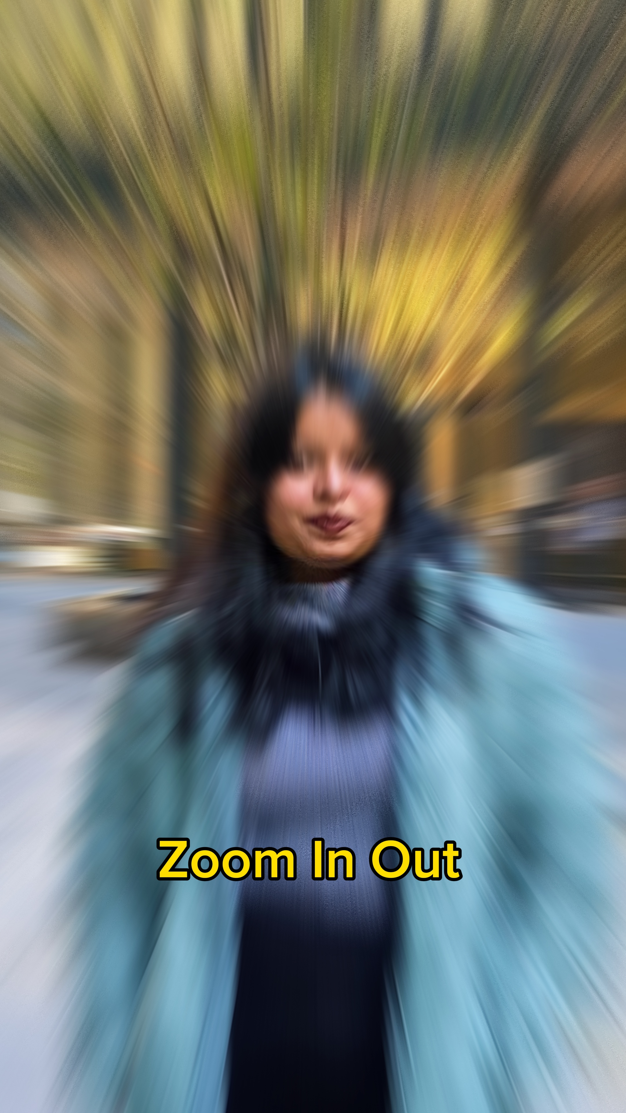 Tendance Zoom avant / arrière