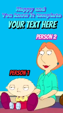 Stewie happy