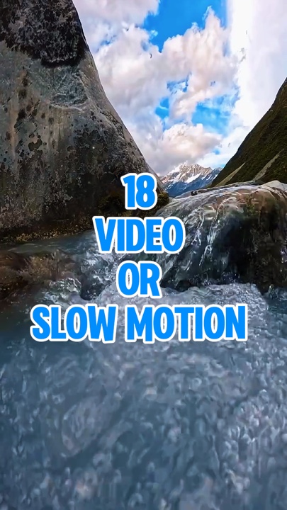 18 video slow motion