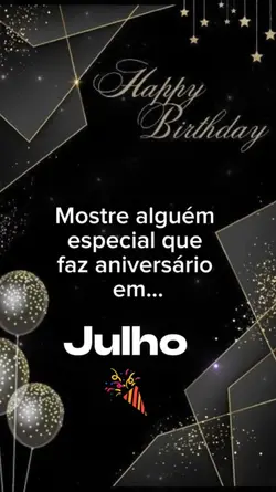 Aniversariante Julho