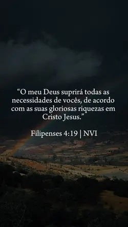Filipenses 4:19 ✝️
