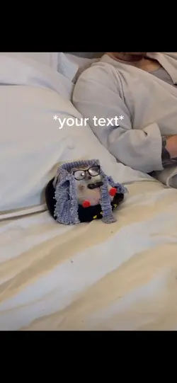 Cozy in bed