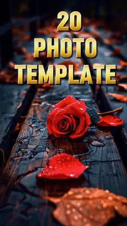 Photo template