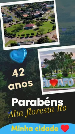 parabéns minha cidad