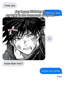 Love you too
