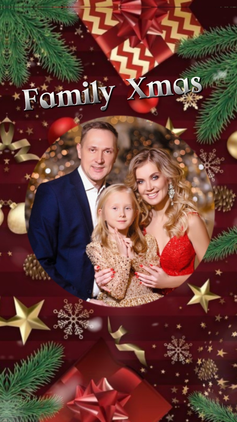 Familie Weihnachten 