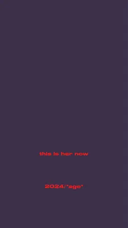 this is her now 😐