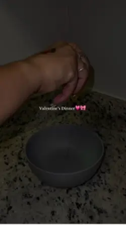 Valentine’s dinner