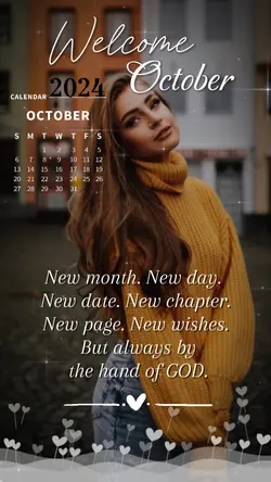Welcome october 