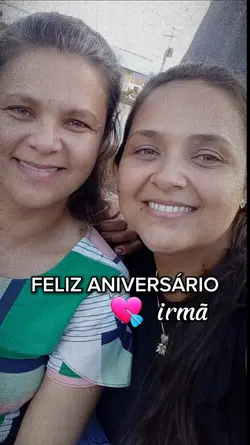 Parabéns irmã!
