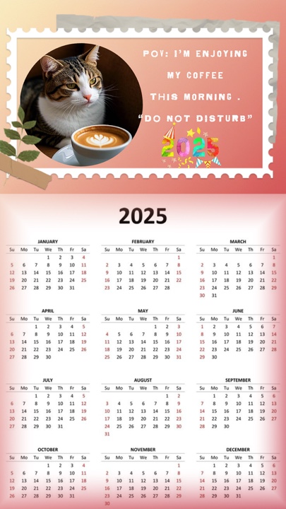 Calendario 2025 