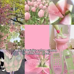 Pink + Green 