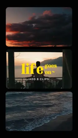 life goes on // film