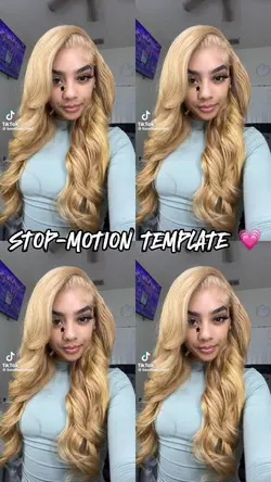 stop-motion template