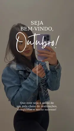 Bem vindo outubro 