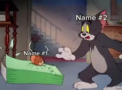 Tom and jerry fight