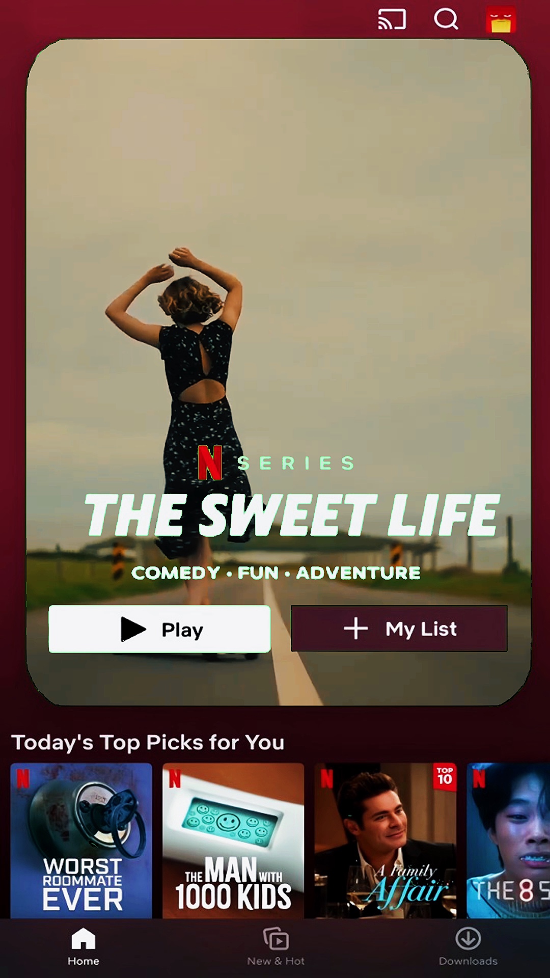 Affiche Netflix