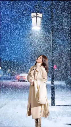 Snowy night
