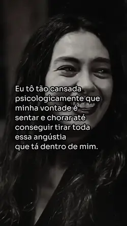 cansada...