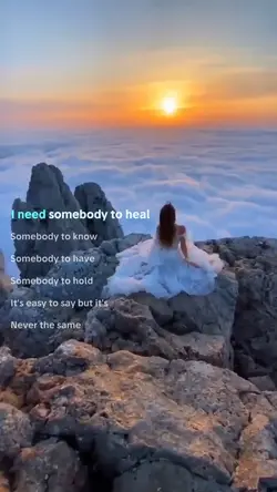 I need Somebody….