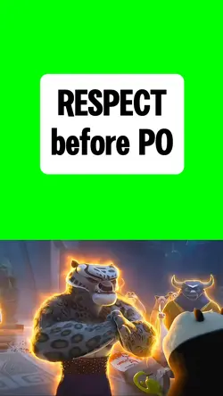 RESPECT BEFORE PO