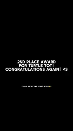 2nd place award!! <3