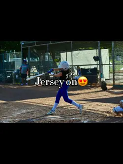 JERSEY ON😍😍🥎