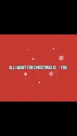 All I want for Xmas