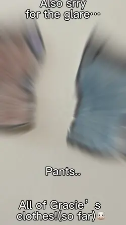 Gracie’s clothes! -🐮