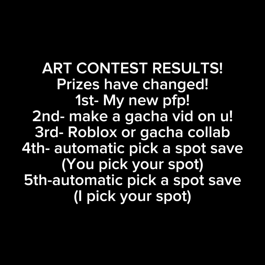 Art Contest winners!