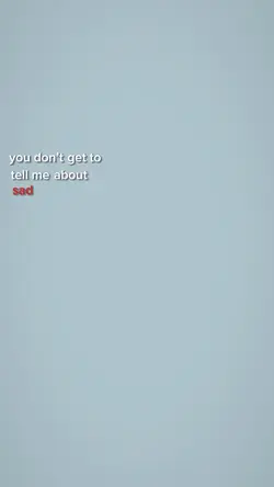sad 😪✨