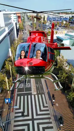 helicóptero vermelho