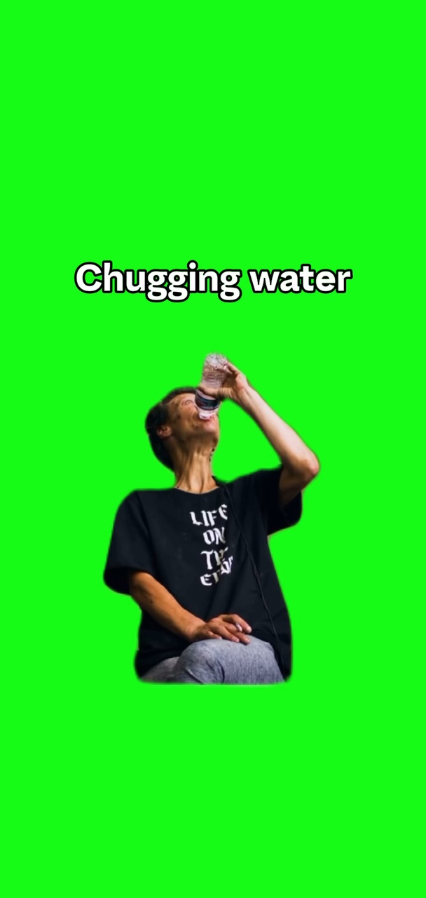 Wasser trinken
