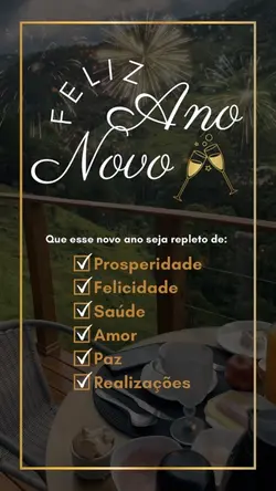 FELIZ ANO NOVO