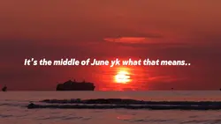 Middle of June